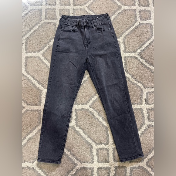 American Eagle Outfitters Denim - American Eagle High-Rise Charcoal Black Jeans